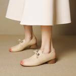 Handcrafted Luxury Leather Women's Shoes(EcqiH-7235)