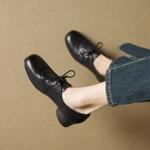 Handcrafted Luxury Leather Women's Shoes(EcqiH-7235)