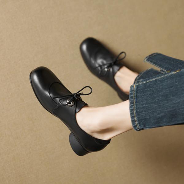 Handcrafted Luxury Leather Women's Shoes(EcqiH-7235)