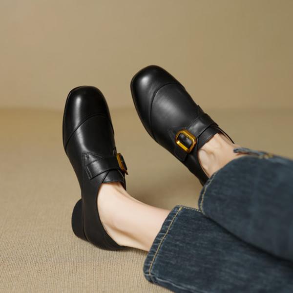 Handcrafted Genuine Leather Women's Shoes - Luxury, Elegance, Superior Craftsmanship(EcqiH-7231)