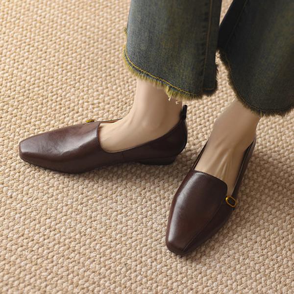 Handcrafted Luxury Leather Women’s Shoes(EcqiHL-7016)