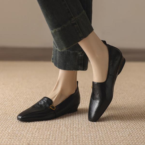 Handcrafted Luxury Leather Women’s Shoes(EcqiHL-7016)