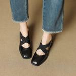 Handcrafted Luxury Leather Women’s Shoes: Elegance Redefined(EcqiH-7241)