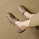 Handcrafted Luxury Genuine Leather Women's Shoes - Elegance Redefined(EcqiHL-7192)