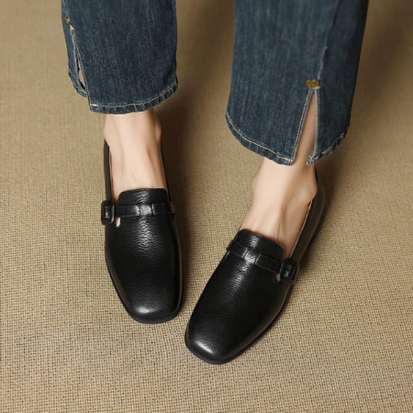 Handcrafted Luxury Genuine Leather Women's Shoes - Elegance Redefined(EcqiHL-7192)