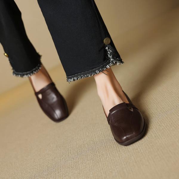 Exquisite Handcrafted Leather Women's Shoes: Luxury Meets Elegance(EcqiHL-7255)