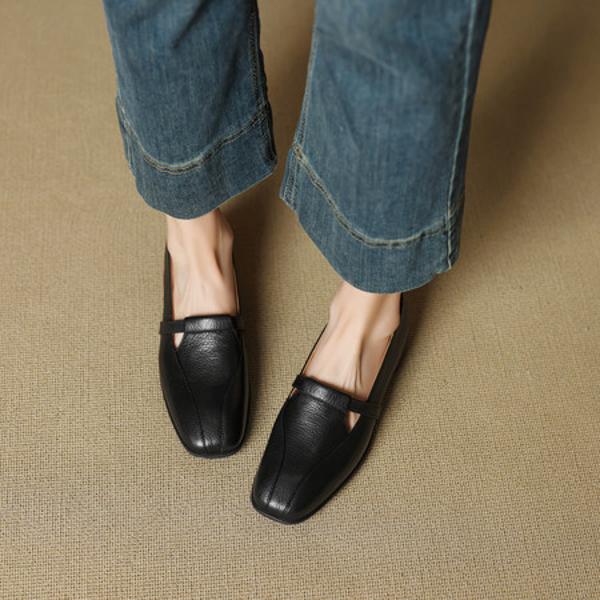 Exquisite Handcrafted Leather Women's Shoes: Luxury Meets Elegance(EcqiHL-7255)