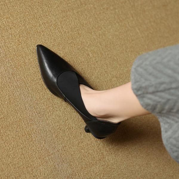 Luxurious Handcrafted Leather Women's Shoes - Elegance Redefined(EcqiHL-7165-D)