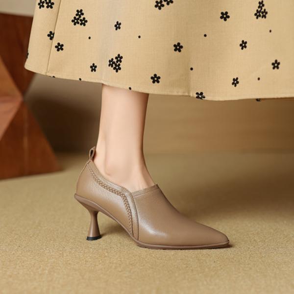 Luxurious Handcrafted Leather Women's Shoes(EcqiHL-7238)