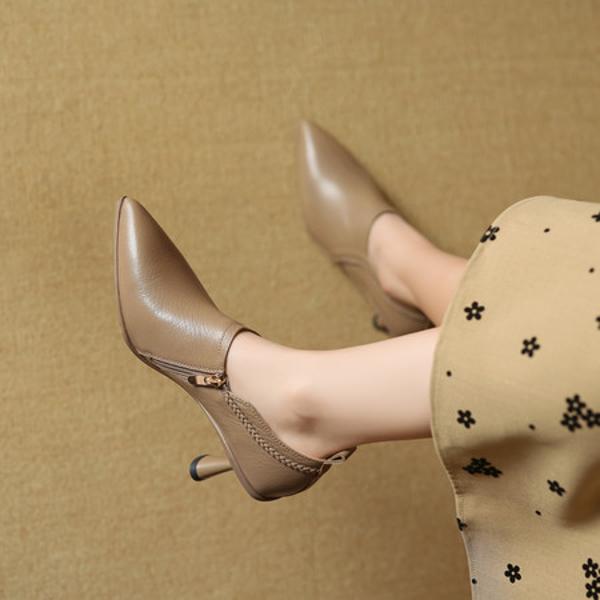 Luxurious Handcrafted Leather Women's Shoes(EcqiHL-7238)