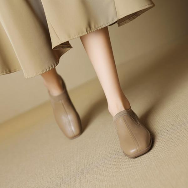 Handcrafted Leather Women’s Shoes: Luxurious Craftsmanship for Elegance(EcqiHL-7208)