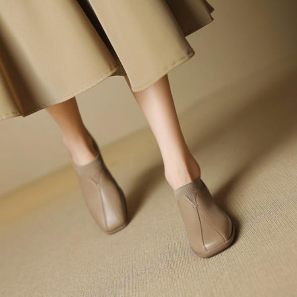 Handcrafted Genuine Leather Women's Shoes: Elegant, Luxurious Quality.(EcqiHL-7200)