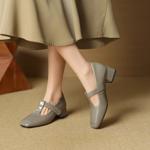 Handcrafted Leather Women’s Shoes: Luxurious Elegance Redefined(EcqiHL-7240)