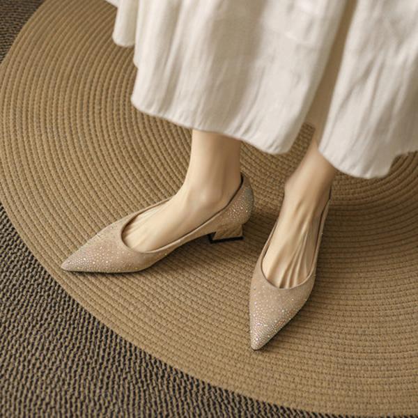 Handcrafted Luxury Leather Women's Shoes: Unmatched Elegance & Quality(EcqiHY-7055)