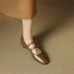 Handcrafted Luxury Leather Women's Shoes Elegance(EcqiHL-7005)