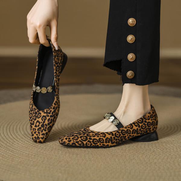 Handcrafted Leather Women's Shoes: Exquisite Quality Meets Timeless Elegance(EcqiH-7088)