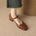 Handcrafted Leather Women's Shoes: Exquisite Craftsmanship for Elegant Luxury(EcqiHY-7065)