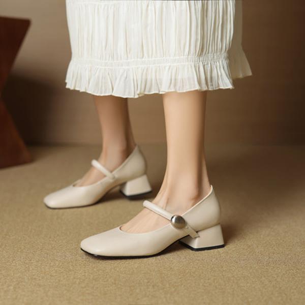 Handcrafted Leather Women’s Shoes: Elegance Redefined(EcqiHL-7028)