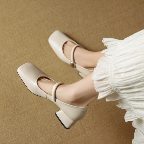 Handcrafted Leather Women’s Shoes: Elegance Redefined(EcqiHL-7028)