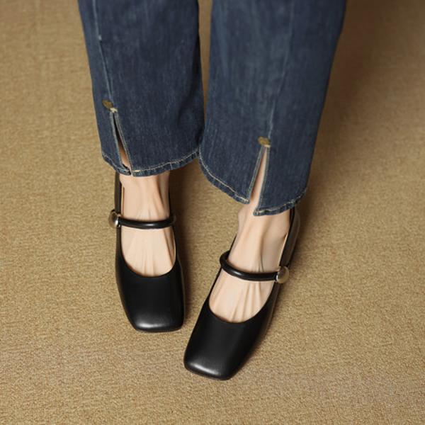 Handcrafted Leather Women’s Shoes: Elegance Redefined(EcqiHL-7028)