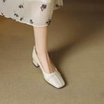 Handcrafted Luxury Genuine Leather Women's Shoes - Elegant Craftsmanship(EcqiHY-7032)