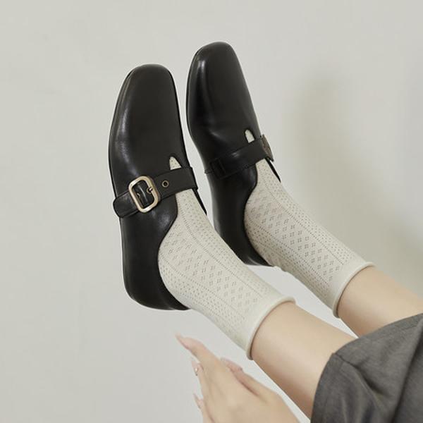 Exquisite Handcrafted Leather Women's Shoes: Luxury Meets Elegance(EcqiHJ-7152)