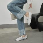 Elegant Handmade Genuine Leather Women's Shoes - Luxury Craftsmanship(EcqiHJ-7155)