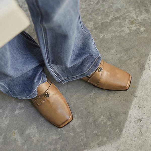 Handcrafted Luxury Leather Women’s Shoes - Elegance Redefined(EcqiHJ-7136)