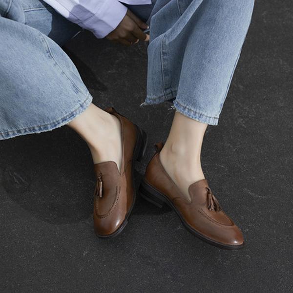 Handcrafted Luxury Leather Women's Shoes for Elegant Style(EcqiHJ-7100)