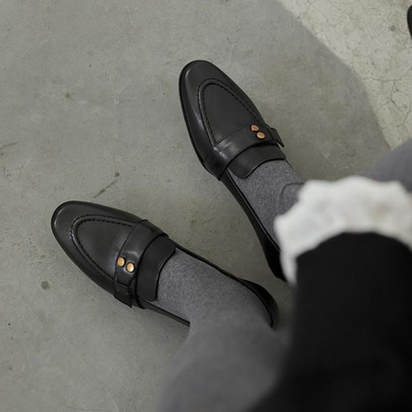 Handcrafted Genuine Leather Women's Shoes: A Fusion of Elegance and Luxurious Craftsmanship(EcqiHJ-7160)