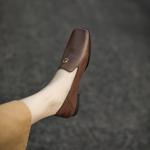 Handcrafted Genuine Leather Women's Shoes - Elegant Luxury with Exquisite Craftsmanship(EcqiHJ-7125)