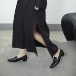 Handcrafted Luxurious Leather Women's Shoes of Elegance(EcqiHJ-7212)