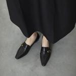 Handcrafted Luxurious Leather Women's Shoes of Elegance(EcqiHJ-7212)