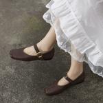 Handcrafted Leather Women's Shoes: Exquisite Quality, Luxurious Elegance.(EcqiHJ-7112)