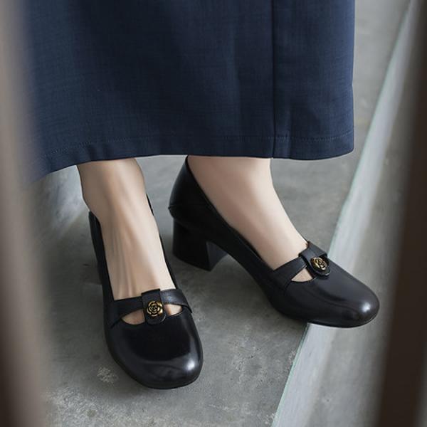 Exquisite Handcrafted Leather Shoes for Elegant Women(EcqiHJ-7105)