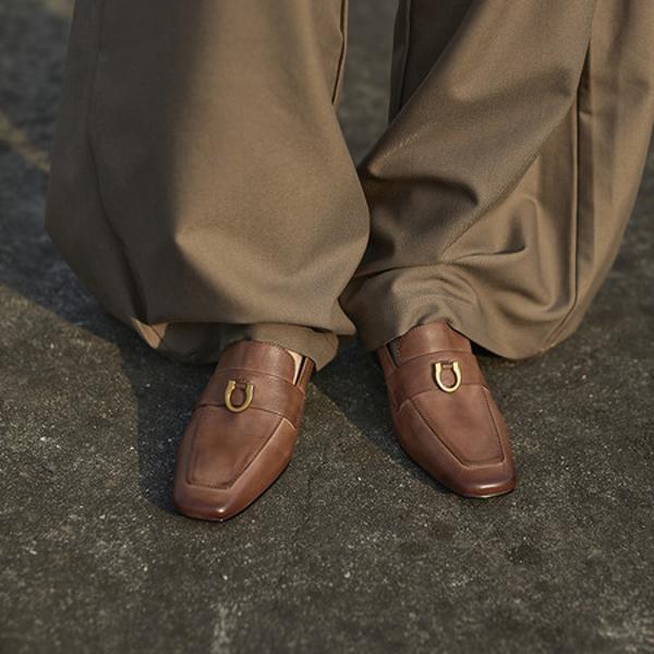 Handcrafted Leather Women's Shoes: Elegance in Every Stitch(EcqiHJ-7219)