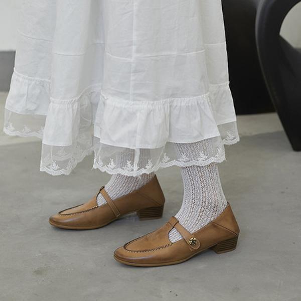 Handcrafted Luxury Leather Women's Shoes: Exquisite Elegance(EcqiHJ-7158)