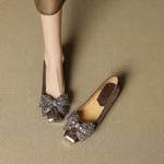 Handcrafted Luxury Leather Women’s Shoes: Exquisite Elegance(EcqiH-7280)