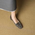 Handcrafted Luxury Leather Women's Shoes - Elegant Quality(EcqiH-7278)