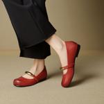 Exquisite Handmade Leather Women's Shoes: A Touch of Luxury and Elegance(EcqiH-7275)