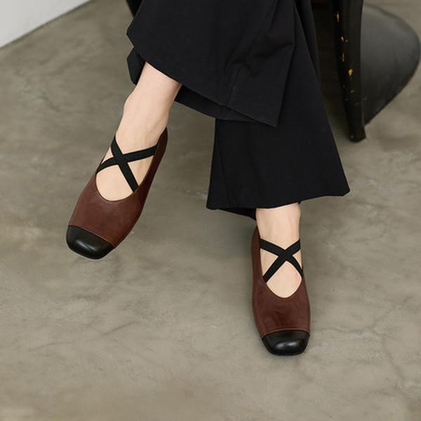 Exquisite Handmade Leather Heels: Luxury & Elegance(EcqiHJ-7215)