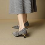 Handcrafted Luxury Leather Women's Shoes: Elegance Redefined(EcqiHL-7292)