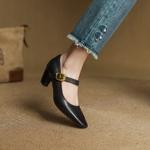 Handcrafted Luxury Leather Women’s Shoes: Exquisite Craftsmanship & Elegance(EcqiH-7318)