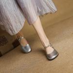 Elegant Handcrafted Leather Women’s Shoes: Luxurious Quality & Craftsmanship(EcqiH-7315)