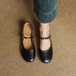 Elegant Handcrafted Leather Women’s Shoes: Luxurious Quality & Craftsmanship(EcqiH-7315)