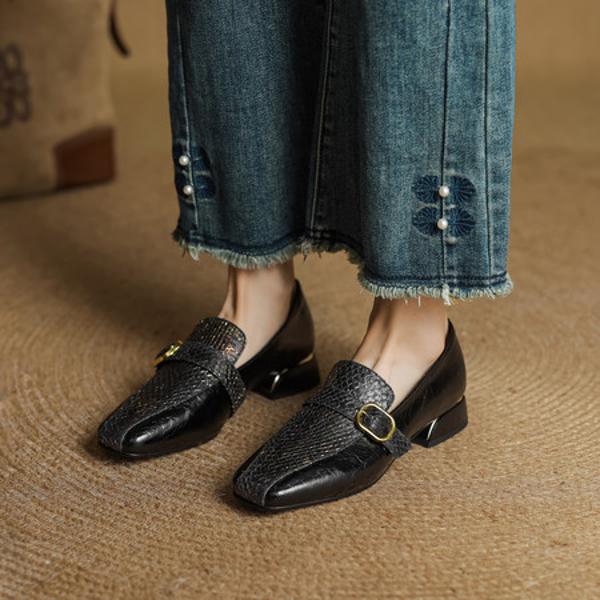 Exquisite Handmade Leather Women's Shoes: Elegance Redefined(EcqiH-7330)