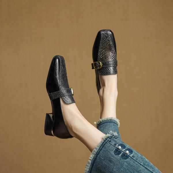 Exquisite Handmade Leather Women's Shoes: Elegance Redefined(EcqiH-7330)