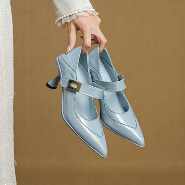 Handcrafted Leather Women’s Shoes: Timeless Elegance & Luxury(EcqiHL-7325)