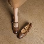 Handcrafted Genuine Leather Women’s Shoes - Elegance Redefined(EcqiH-7360)