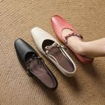 Exquisite Handcrafted Leather Women’s Shoes: Luxe Elegance(EcqiH-7369)